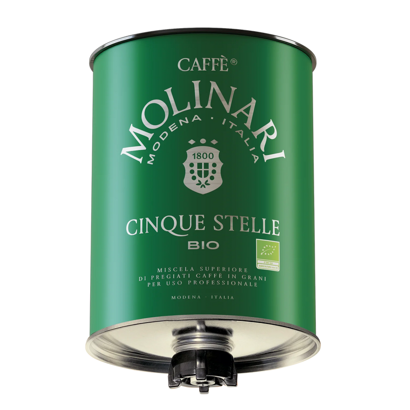 Caffè Molinari Cinque Stelle Bio Organic 100% Arabica
